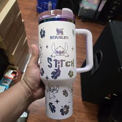 Stitch Purple Cup 40oz