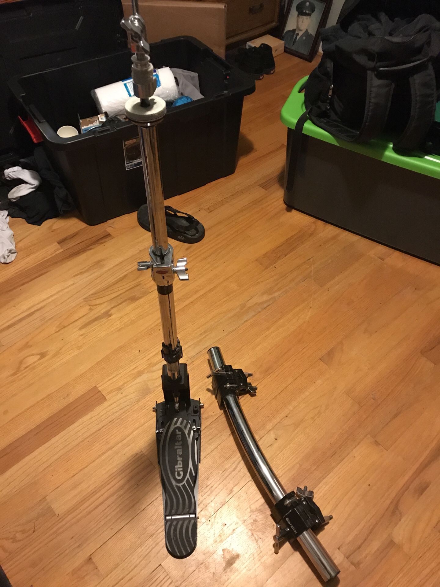 Gibraltar Legless hi-hat stand w/ dog bone attachment