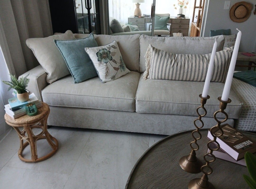 Macy's Marlyann Left-Facing Loveseat Sectional Piece