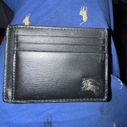 Burberry Money Clip Wallet