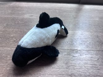 Aquatica Orca Killer Whale Plush – Black & White