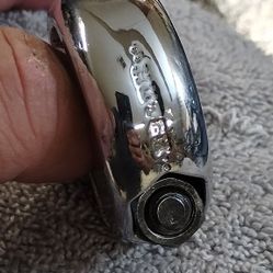 High Polished Hutch BMX Seat Post Clamp 80s Not Show Piece But Not Your Average Survivor Either 