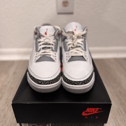 Retro Jordan 3 Fire Red Size 11