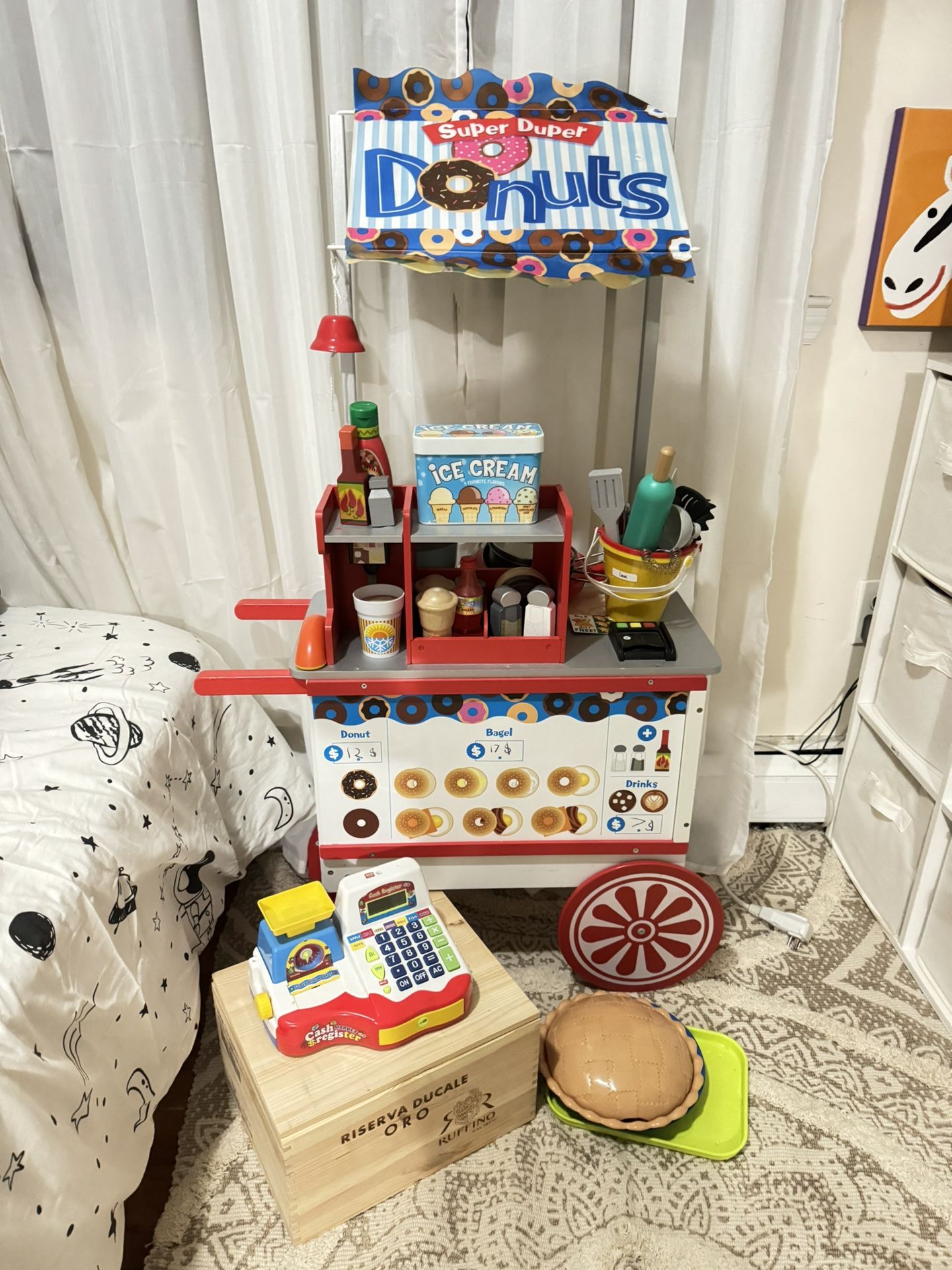 Food Cart Kids Toy Bundle