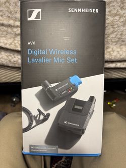 Sennheiser AVX Digital Wireless Lavalier Mic Set – Complete Kit