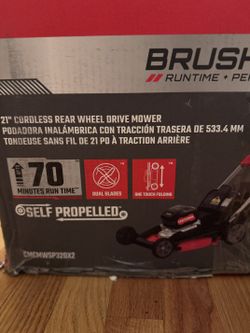 CRAFTSMAN 2xV20 20-volt, Max 21-in Self Propelled Battery Walk Mower with (2) 9 Ah Battery 