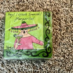 “¡Margarita!” Funny Cocktail Napkins (New, 20 ct)