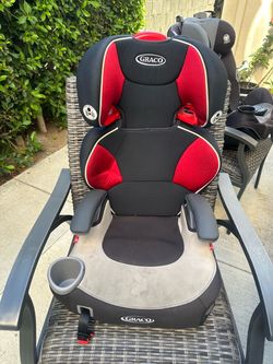 Car seat and buster