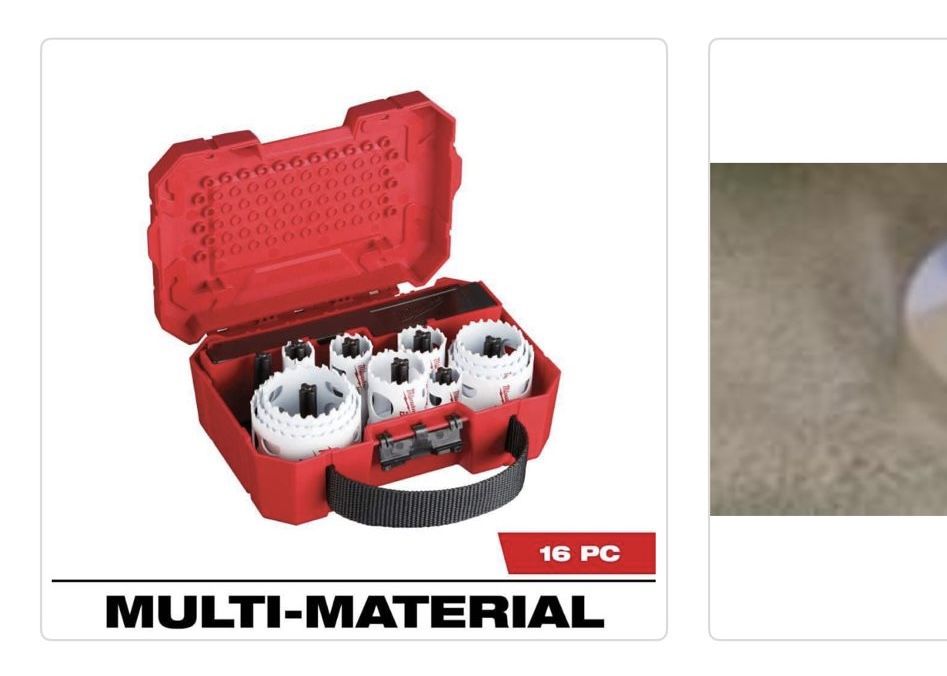 Milwaukee HOLE DOZER General Purpose Bi-Metal Hole Saw Set (16-Piece)