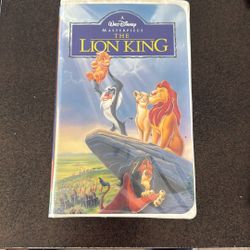 Walt Disney Lion king VHS Rare