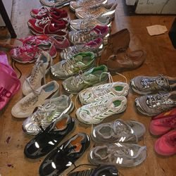 More Than 80 Pairs,  Tennis Shoes,  For Kids, A ND Adults