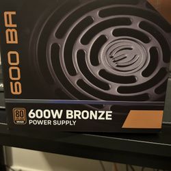 600w  bronze power supply