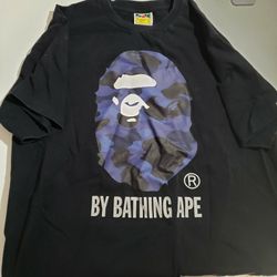 Bape A Bathing Ape Camo Tshirt Sz L