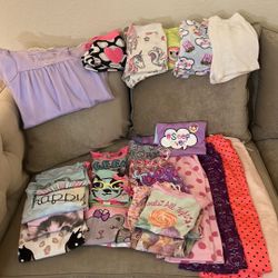 Girls Pajama Lot