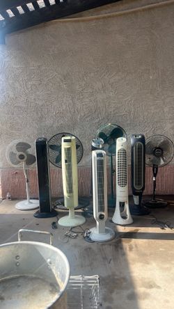 Assorted fans.