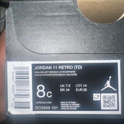 Toddler Jordan 11 Retro