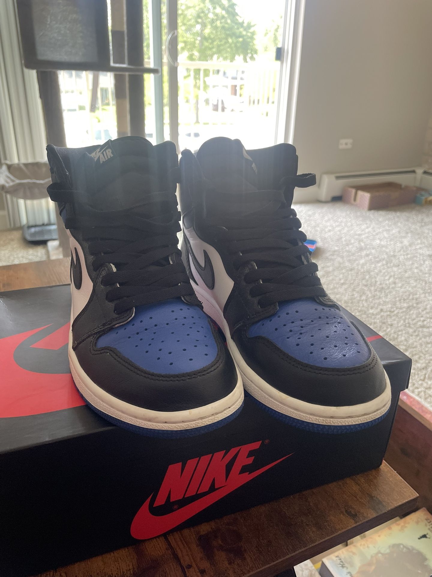 Jordan 1s Royal Toes