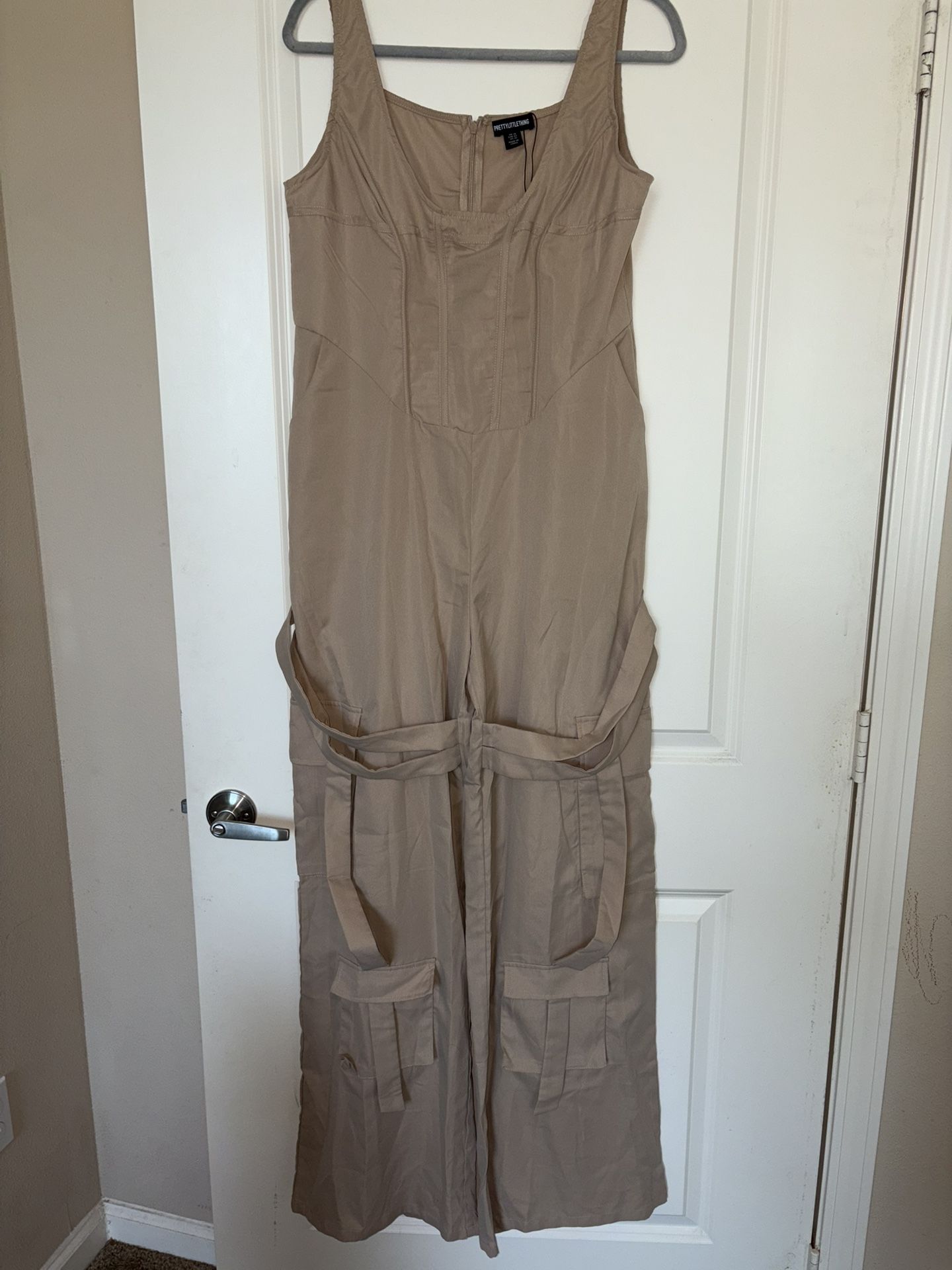 Pretty Little Thing Cargo Romper