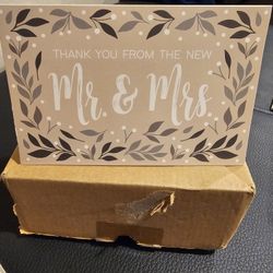 Wedding Thank You Cards (43 Pack)