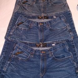 Ariat Rebar M4 Relaxed Boot Jeans Men's Size 35/34 $35 Each Pair 