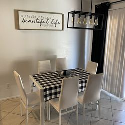 IKEA White Dining Table 