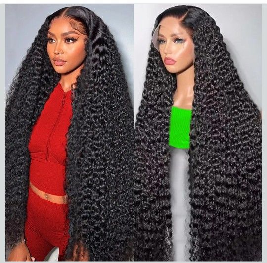 
30 Inch Deep Wave Lace Front Wig