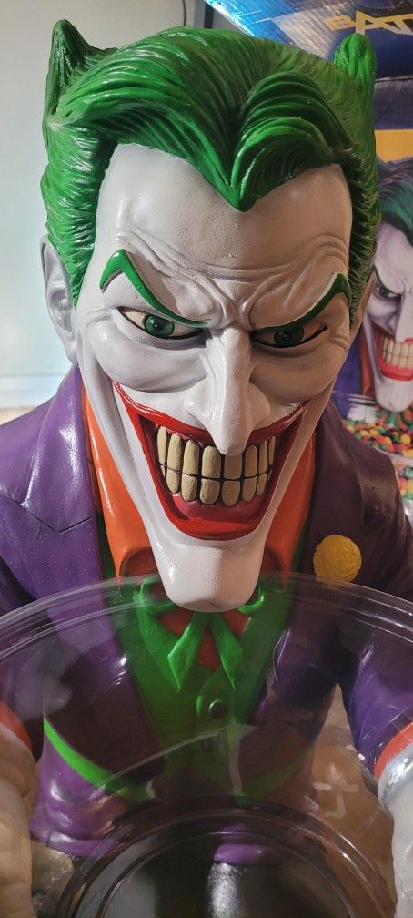 Joker Halloween Candy Bowl Holder/Decoration for Sale in South