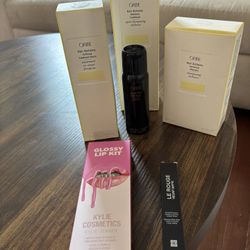 Oribe Hair Alchemy Bundle& Kylie Cosmetics Lip Kit & Givenchy Le Rouge  