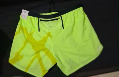 Nike Running Division Shorts Neon Yellow