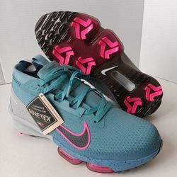 Nike Infinity Tour 2 GORE-TEX Men's Waterproof Golf Shoes Size 12.5 Turquoise/Black/Pink