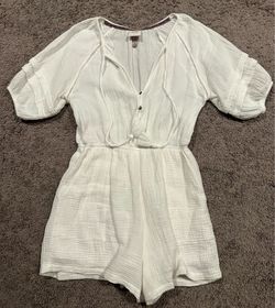 White Romper