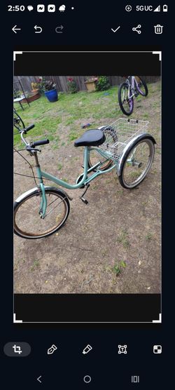 Adult 26-in all original three-wheel trike