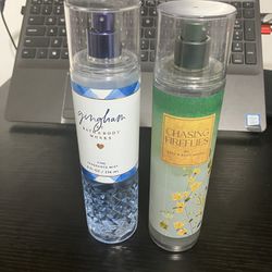 Bath And Body Works - Gingham And Chasing fireflies