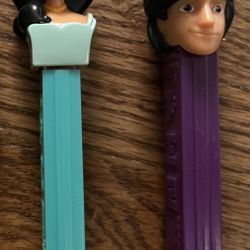 Disney Aladdin And Jasmine Pez Dispensers 