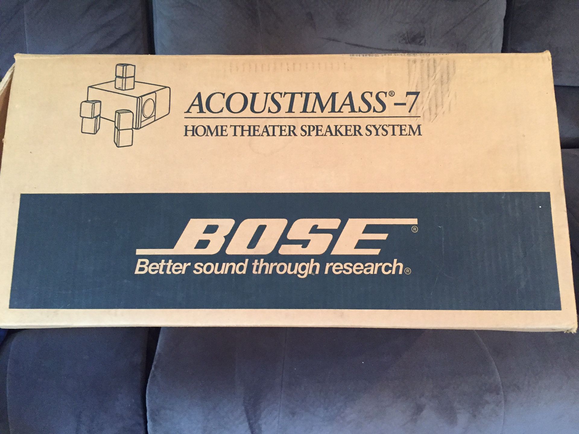 Bose acoustimass 7 home theater sound system with JVC receiver