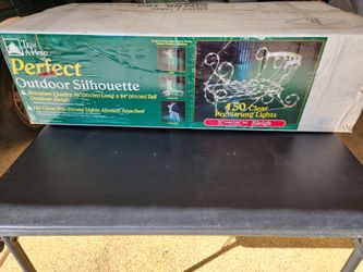 Vintage Trim A Home Perfect Outdoor Silhouette  sleigh
