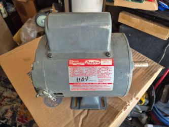 Dayton capacitor start motor