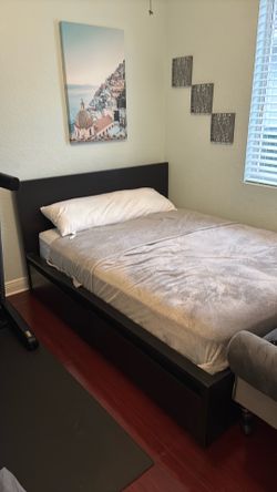 Queen bed frame