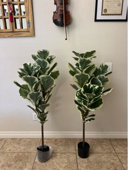 4.3 Ft Artificial Ficus Lyrata Plant
