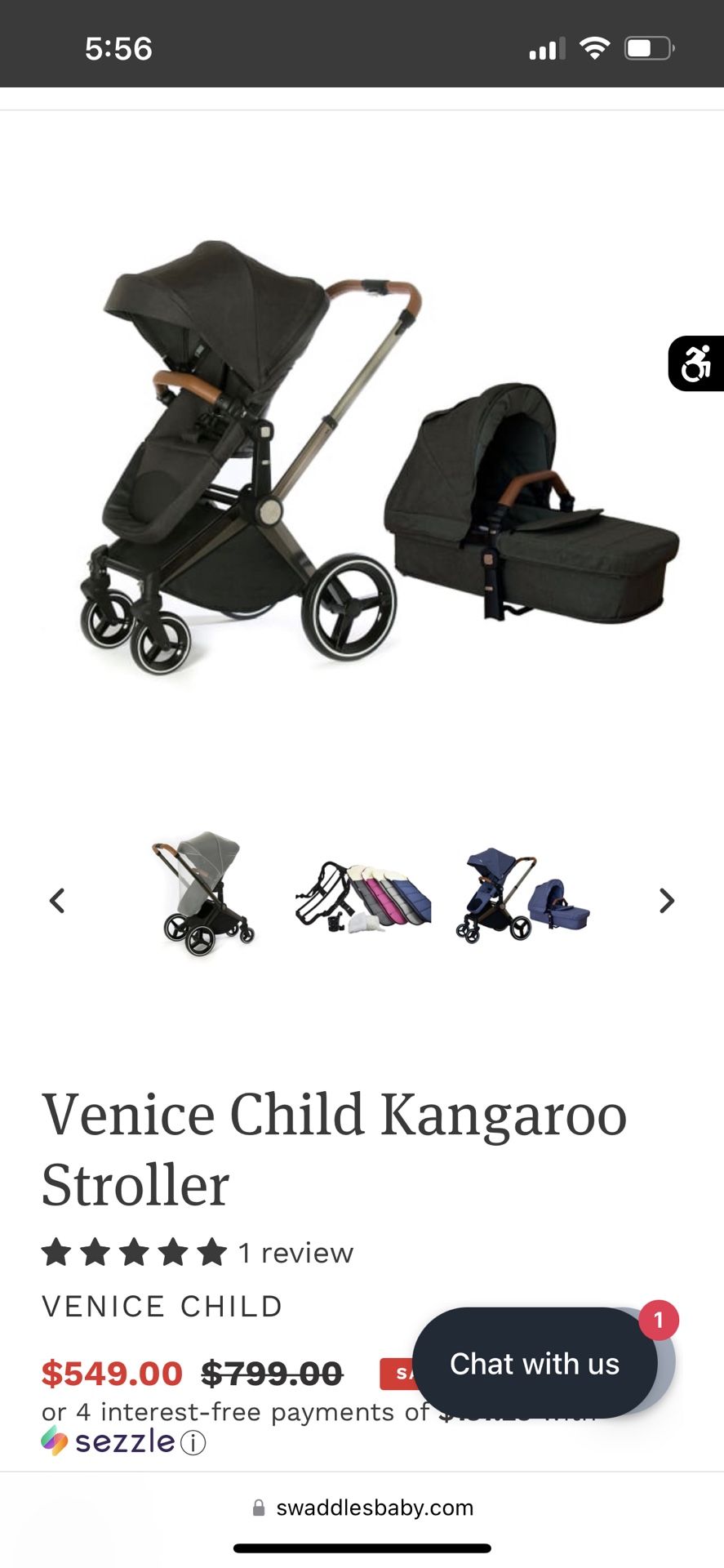 Venice Child Kangaroo Stroller 