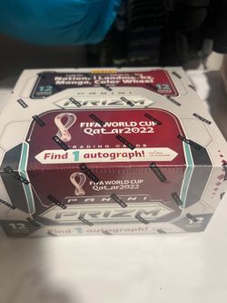 2022 Panini PRIZM FIFA World Cup Qatar - Hobby Box - New Sealed