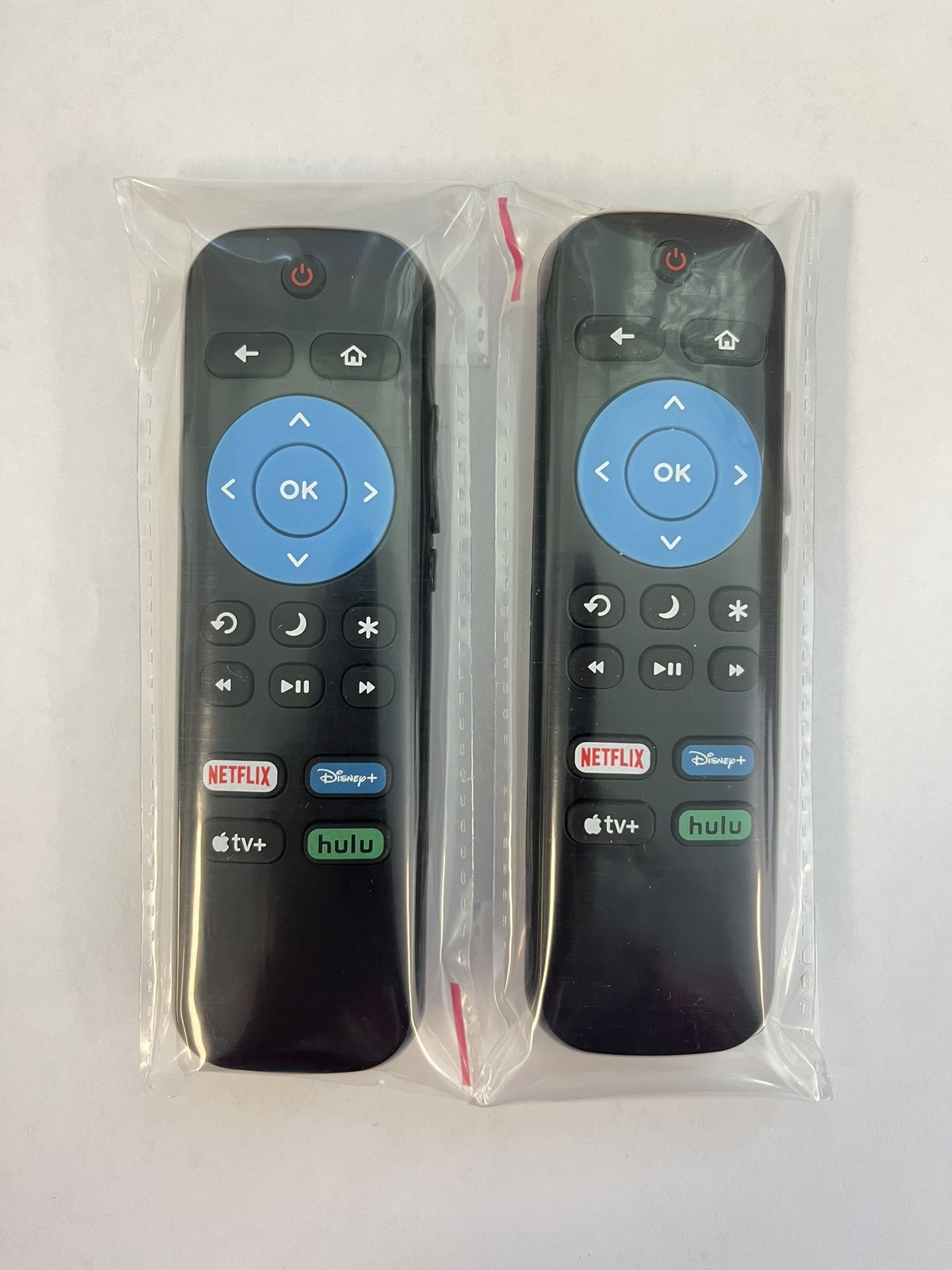 2 Pack Universal Roku Tv Remote for All Roku TV TCL/JVC/RCA/Philips/Magnavox/Haier/Sanyo/LG Roku TV