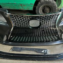  FOR 2006 - 2013 LEXUS IS250 IS350 FRONT BUMPER CONVERSION TO 14+ F-SPORT