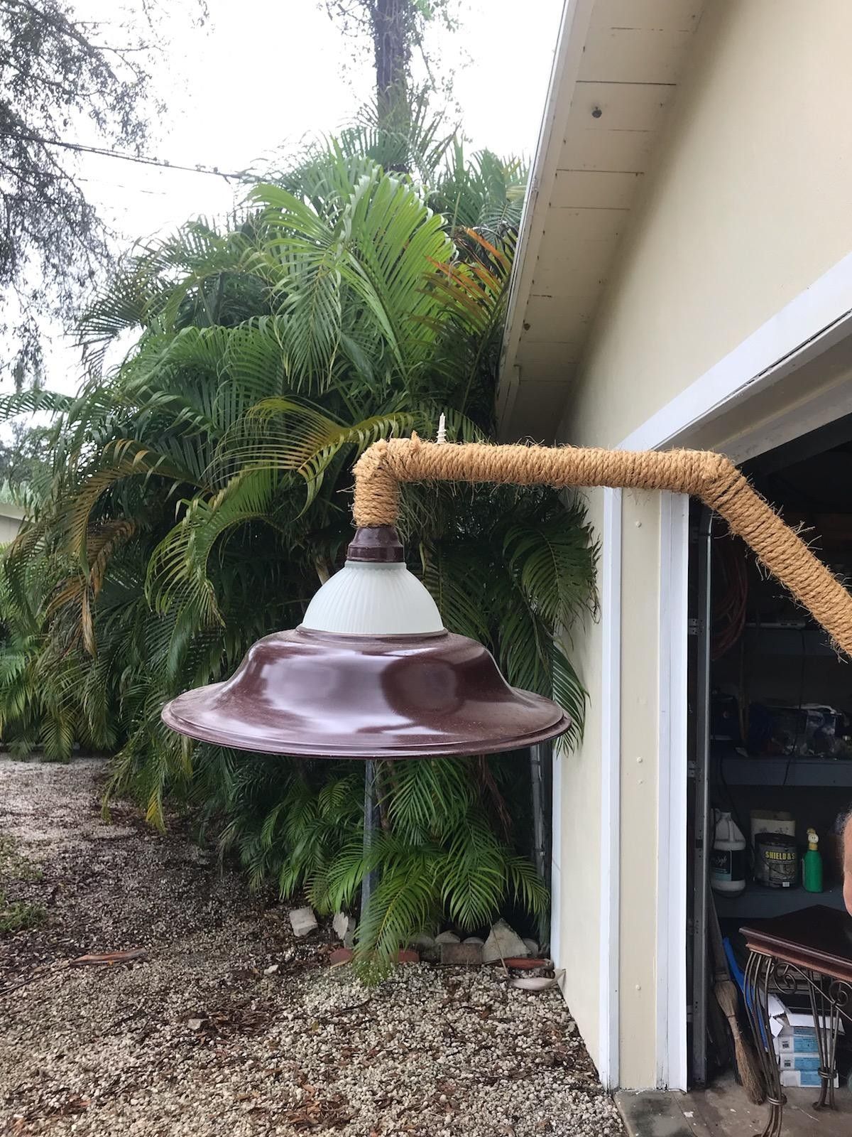 4 sturdy swag lights