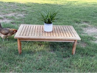 😎Little Solid Wood Patio Coffee Table😎