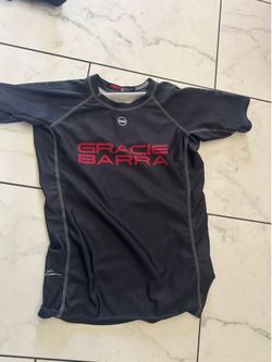 Gracie Barra rash guard YL cash