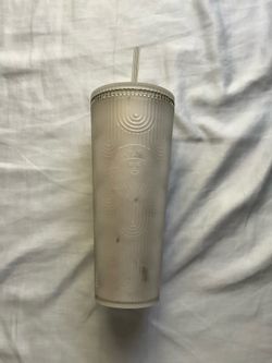 Gray Starbucks cup