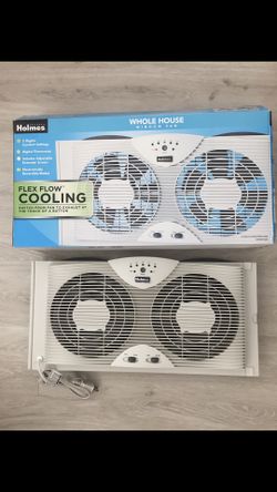 holmes flex flow cooling fan for windows 