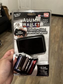 Aluminum Wallet