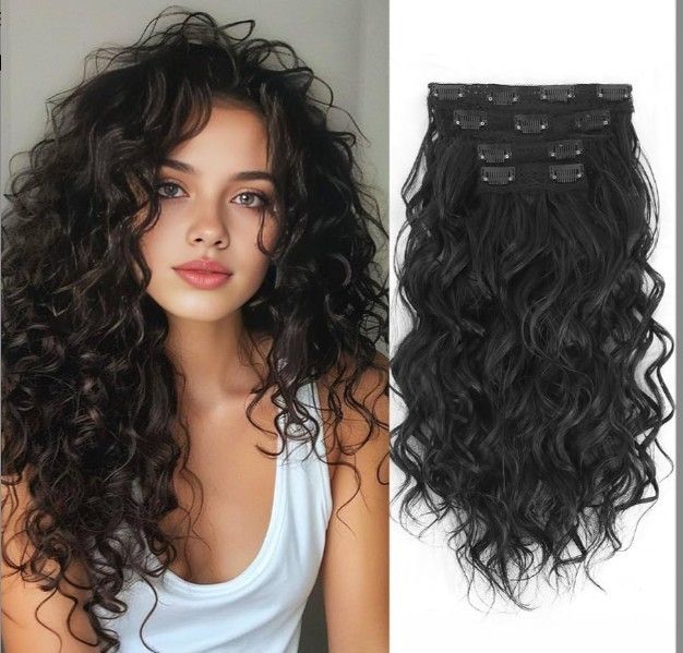 Curly Clip Hair Extensions